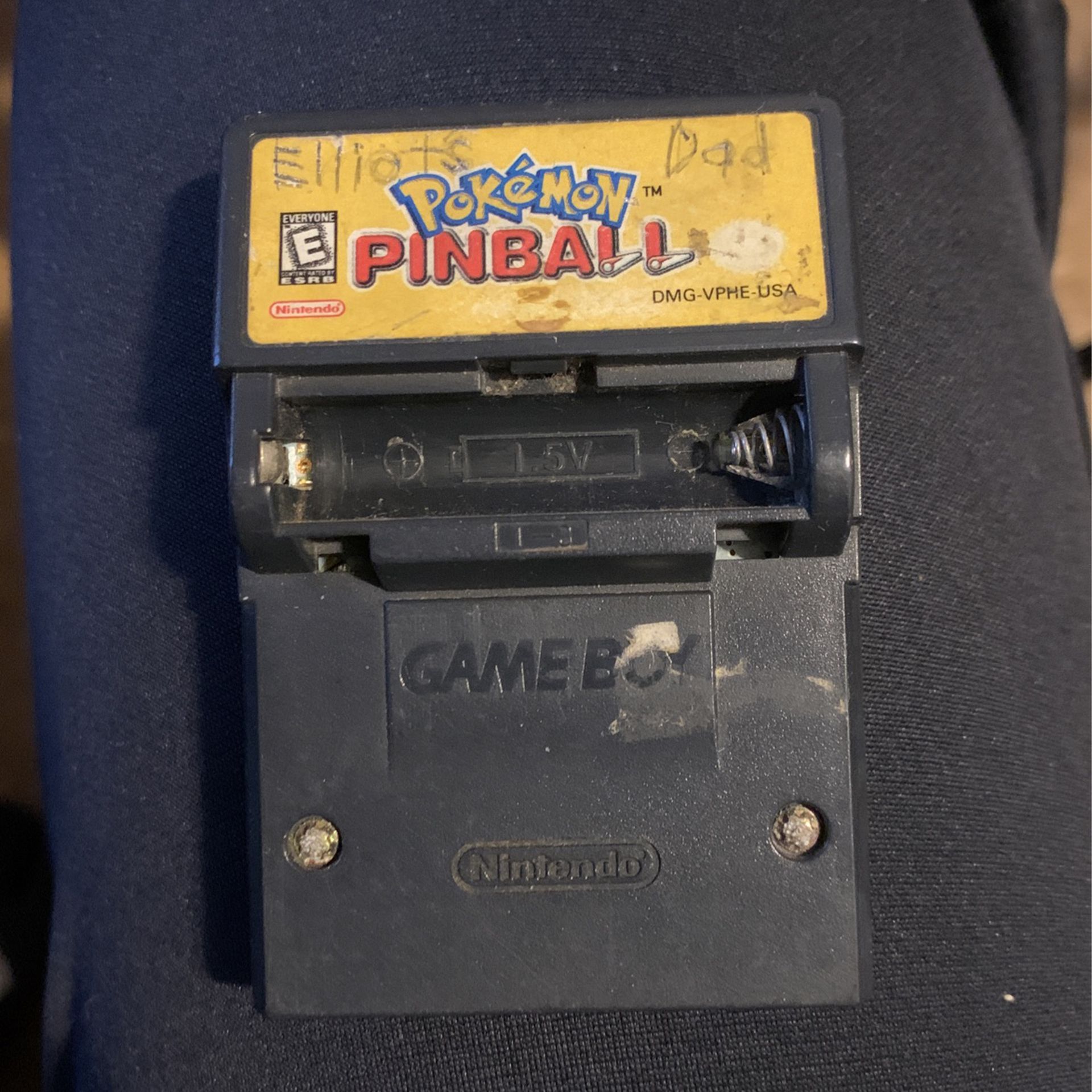 Pokemon Pinball No Battery Cover Tested 