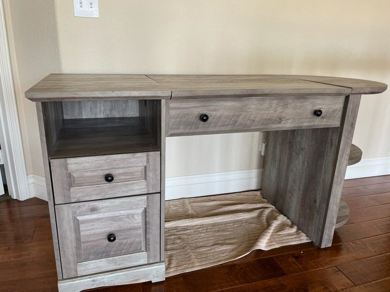 Modern Sit Stand Grey Home Desk