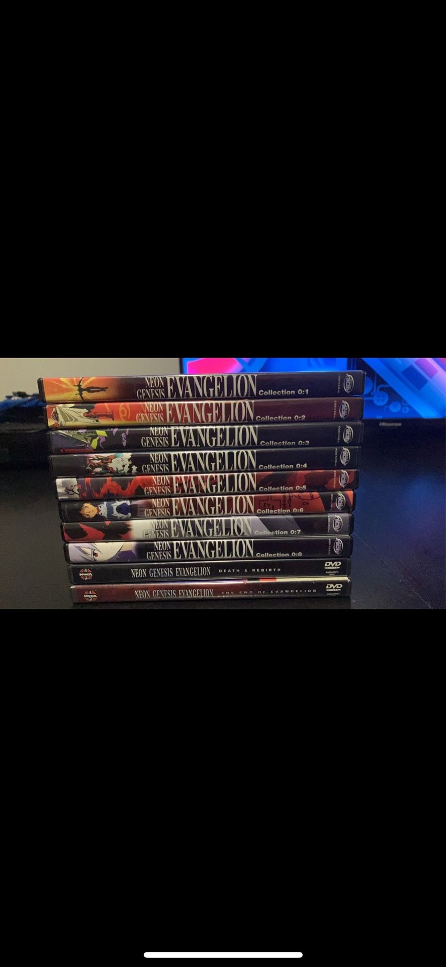 Neon Genesis DVD Full Season Set Plus Both Movies 
