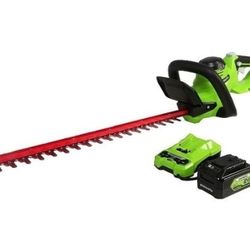 24V 22" CORDLESS LASER CUTHEDGE TRIMMER