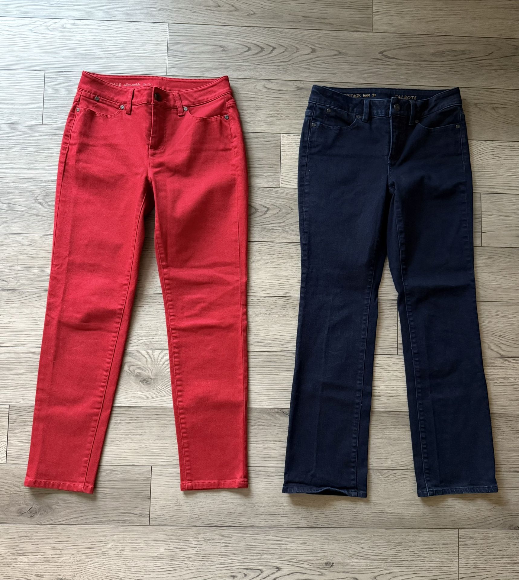 Women’s Talbots Denim Jeans 2P Like New