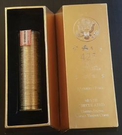 2007-P Ballistic Roll of George Washington Presidential Dollars 