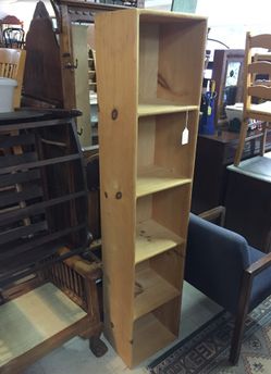 Pine bookshelf