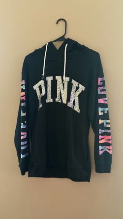 Pink sequin sweater