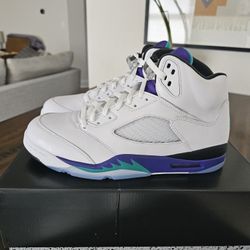 Nike Air Jordan 5 Retro Grape Mens Sz 11.5 