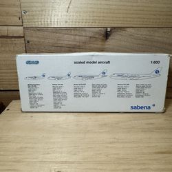 Sabena Scale 1:600 model Godfroid Colors Set of 4 models