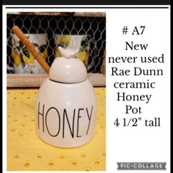 New Rae Dunn, Honey Pot...