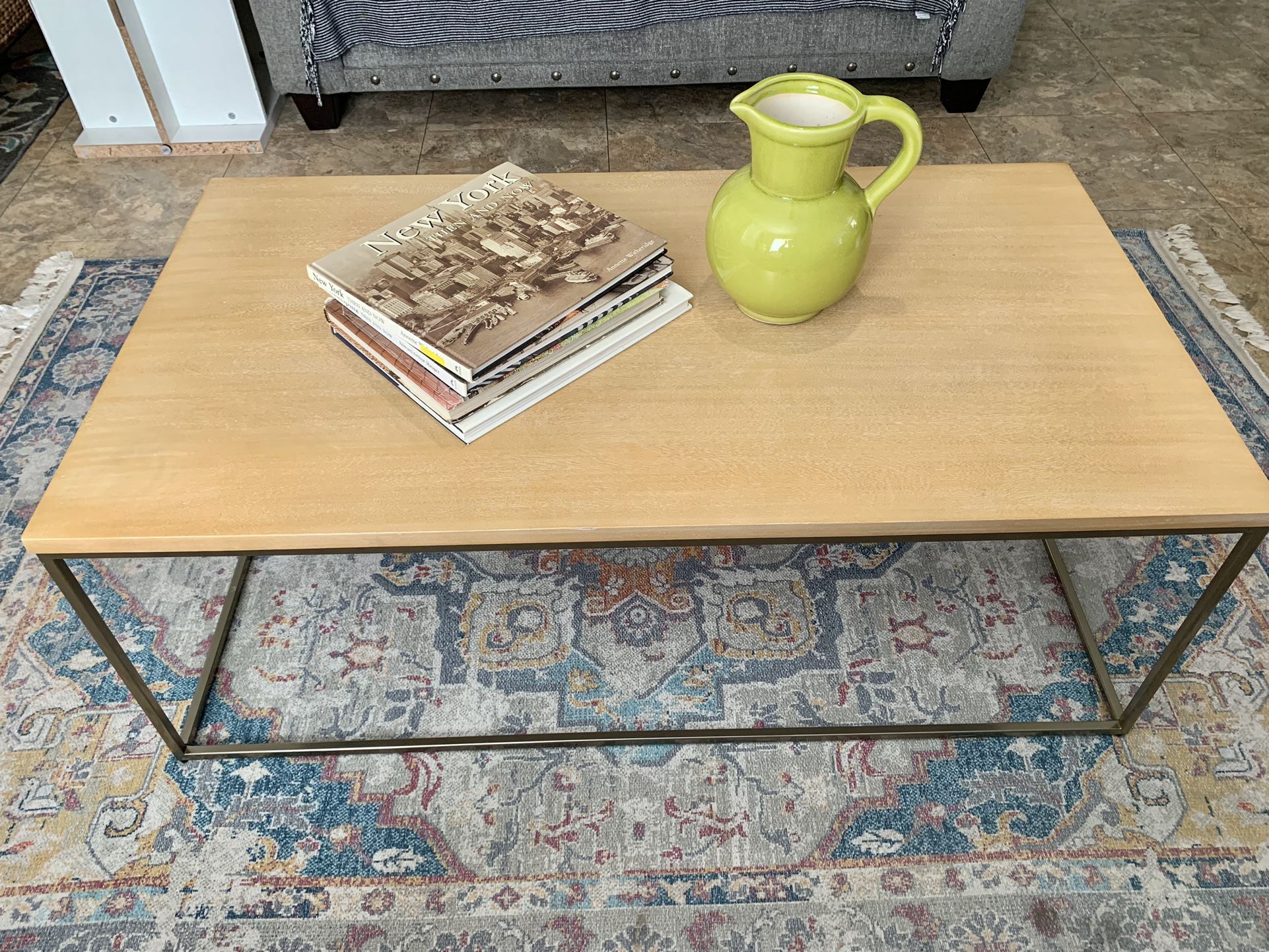 Modern Rectangular Coffee Table 