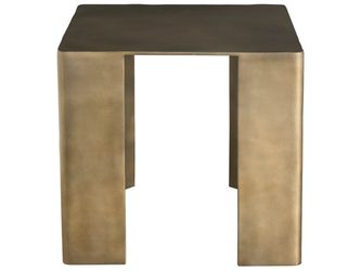 Eclipse Black Nickel End Table