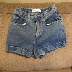 American Apparel Jean Shorts