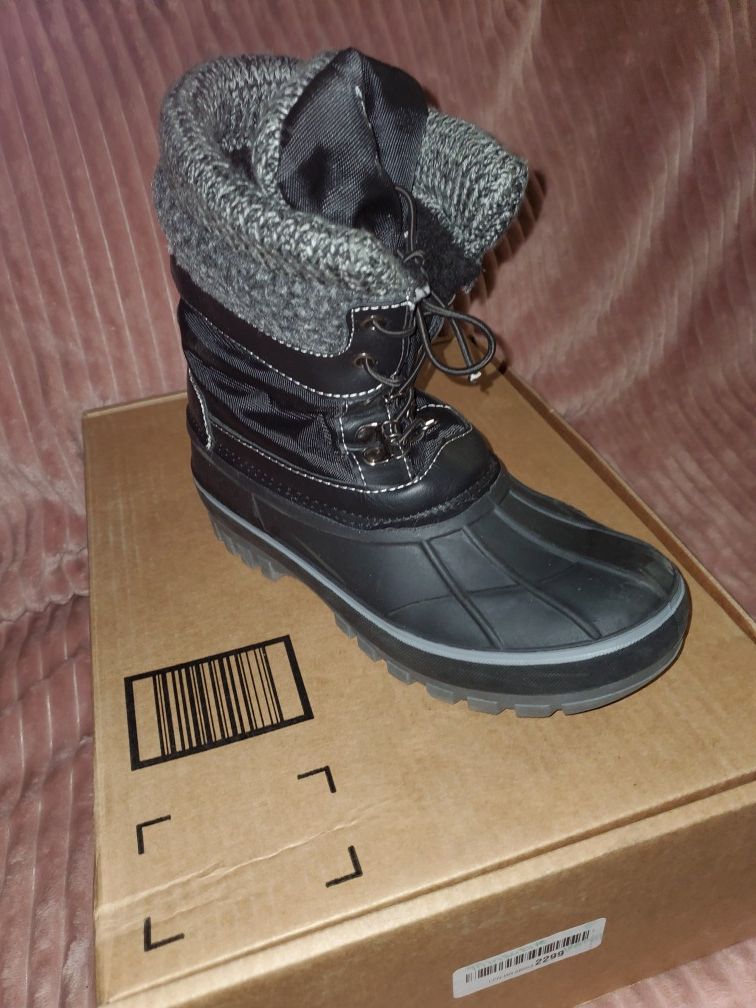 DREAM PAIRS Boys Girls Insulated Waterproof Boot