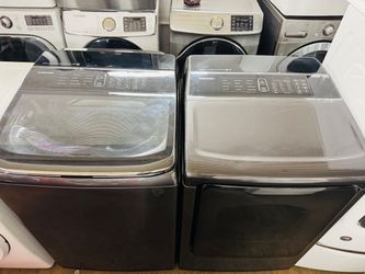 Samsung Top Load Washer and Dryer Set