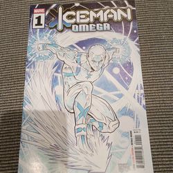 Iceman: Omega #1 CVR A Cover Variant March 2026 Marvel Comics