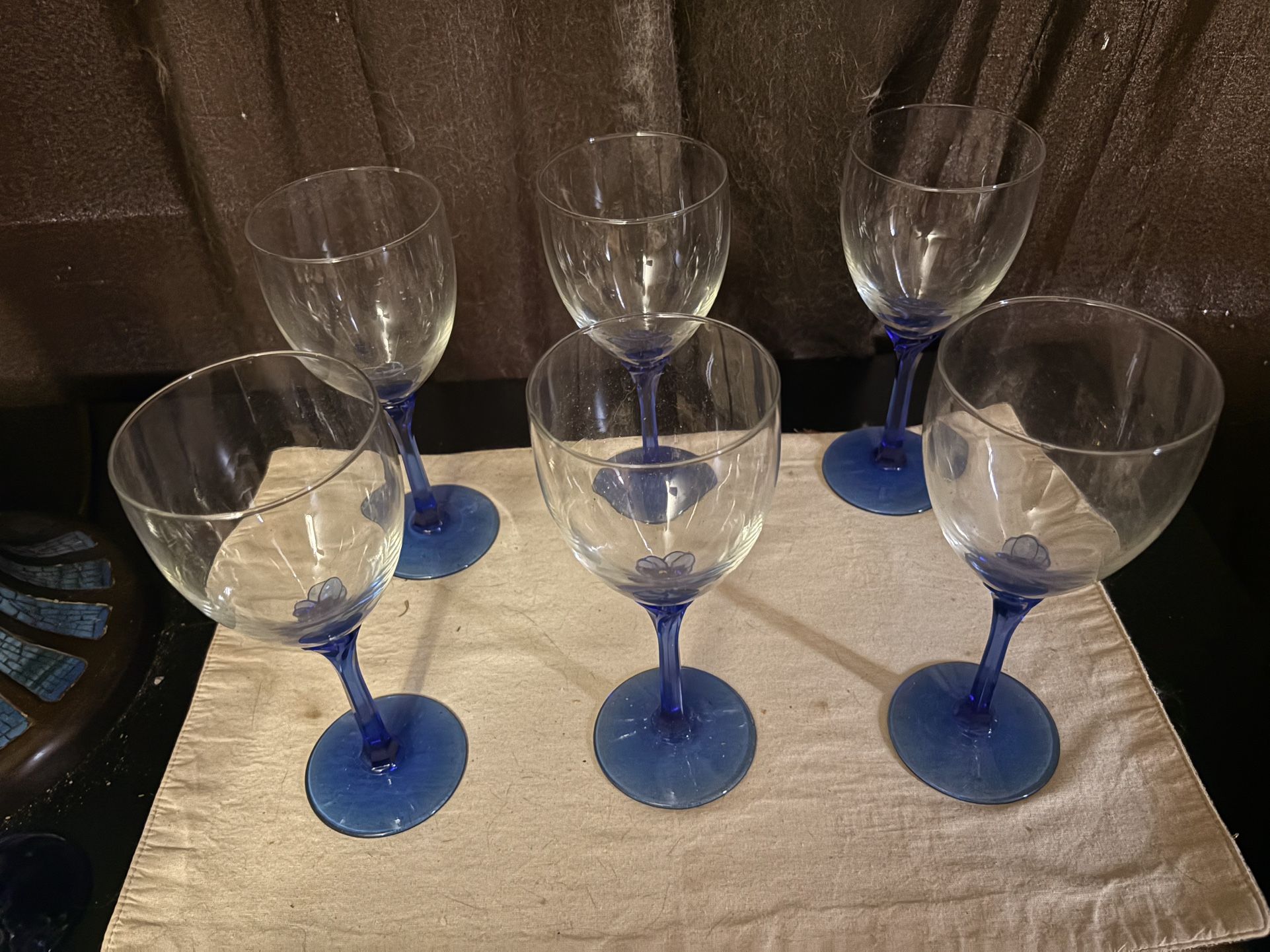 Libby Wine Glasses 6