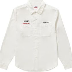 Supreme Honda X Fox Work Shirt