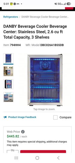 Free beverage cooler