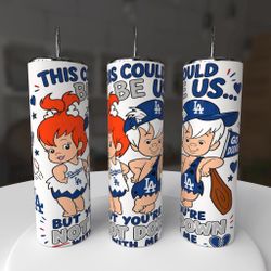 Los Angeles Dodgers Baseball Tumbler