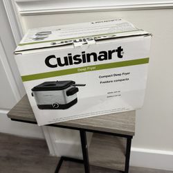 Home Item Deep Fryer From Cuisinart ! New