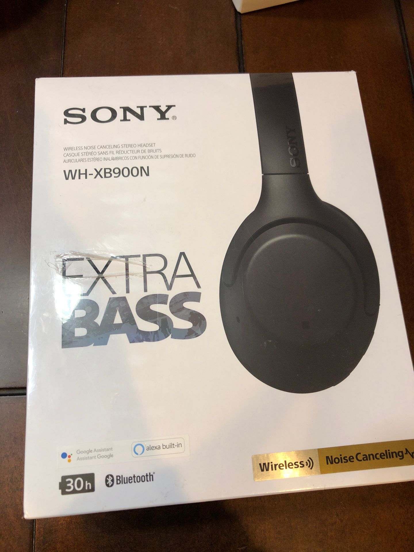 Sony Noise Cancelling Extra Bass Wireless Headphone - New