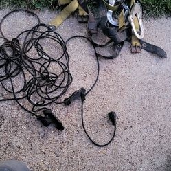 Welding Restats Only Used Once Great For Welding N A Shop  I Have 2 25 Ft Long  250 For Both And Heavy Hitter 350 Amp Tig Rig Outlaw Leather Hood Plus