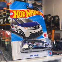 CUSTOM Honda Odyssey van hot wheels toy car