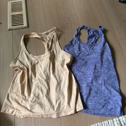 LOW PRICE MOVING- 2 Lululemon Tanks 