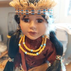 Porcelain Doll / Indian Girl