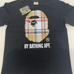 Black Bape x Burberry T-Shirt