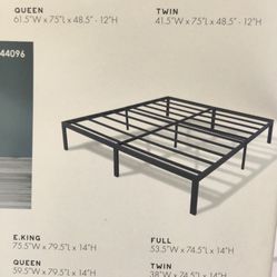 Base De Metal Queen Size Precio Especial