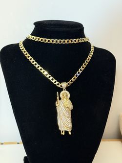 San Judas Dije Y Cadena 