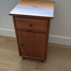 Hemnes Natural Wood Grain End Tables