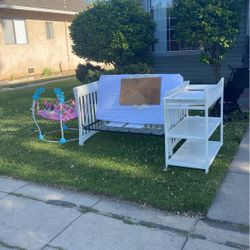 Baby Crib And Jumper