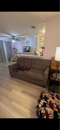 Sofa with a full size pull out bed