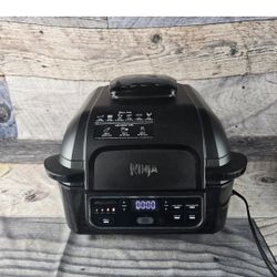 Ninja Foodi IG350Q 5-in-1 6qt Indoor Grill and Air Fryer Kitchen Gadgets Foodie