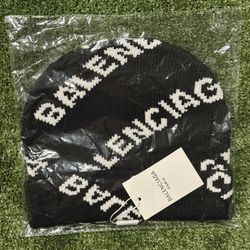 Balenciaga Black Beanie 🖤🔥