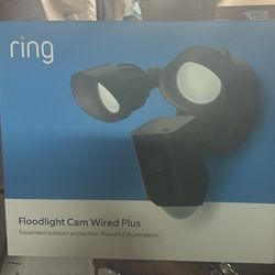 New Ring Floodlight Camera With Lights