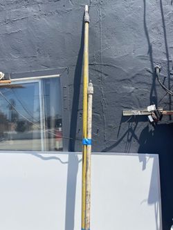 Extension poles for paint
