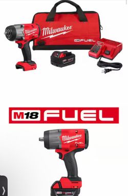 Milwaukee M18 fuel 1/2 inch high torque impact wrench