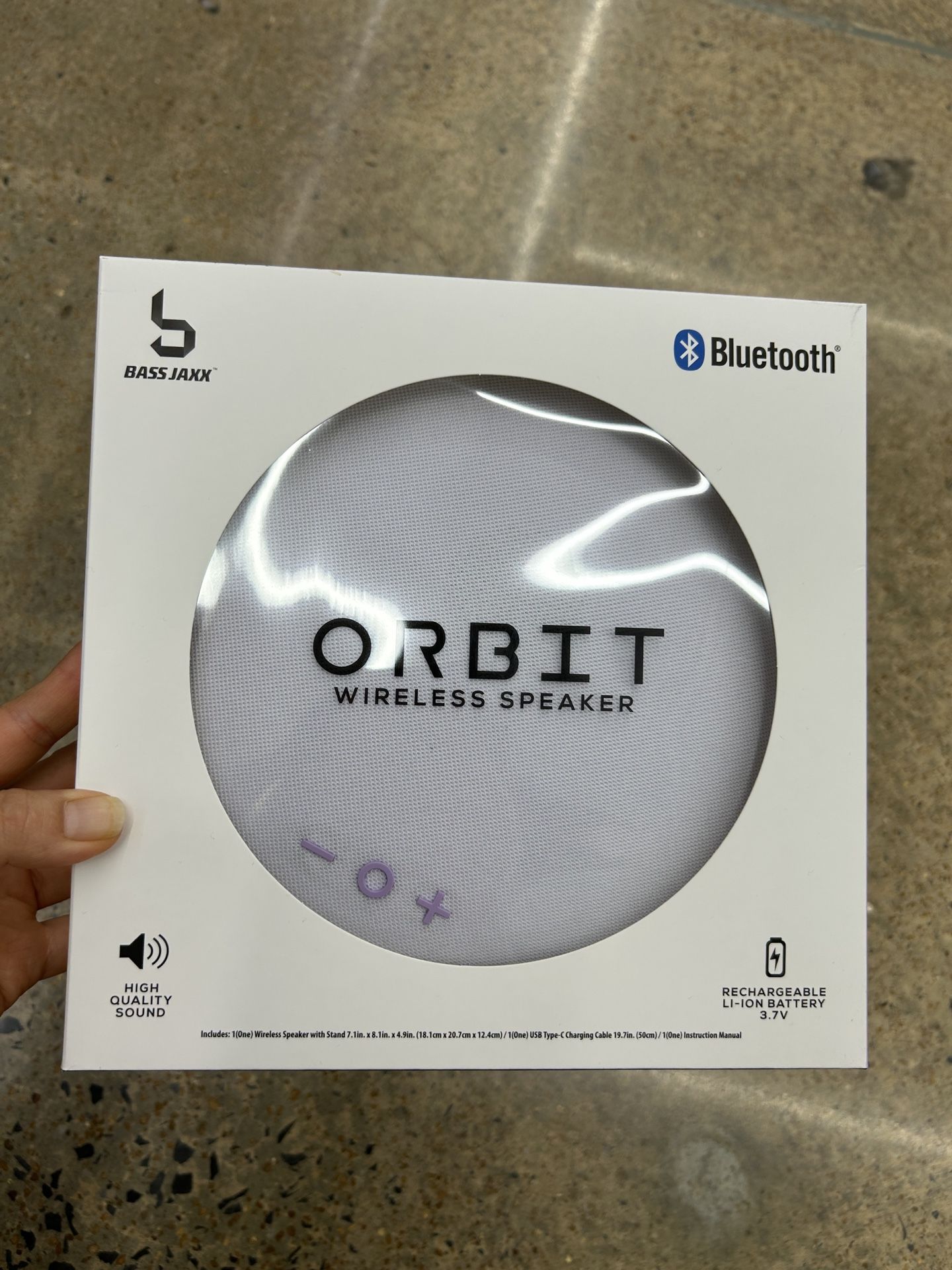 NWT Orbit Bluetooth wireless speaker 