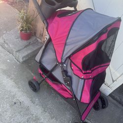 Dog Stroller for New has a small cut.