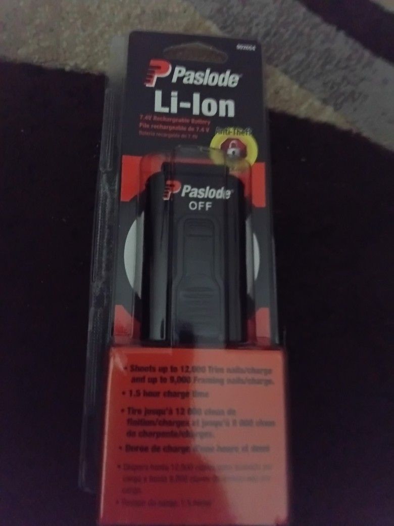 New Paslode Li-ion Battery