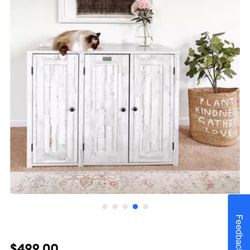 Cat Litter Box Enclosure (fits a Litter Robot)