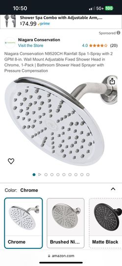 Niagara Conservation Shower Head