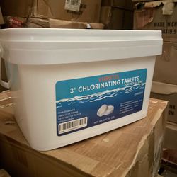 22lb 3” Swimming Pool Chlorinating Tablets Chlorine Tablets Tabs