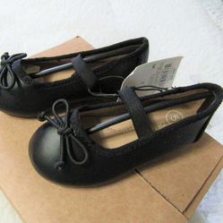 Toddler Girls' Becca Ballet Flats - Cat & Jack  Black 5