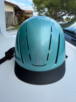 🐴 Ovation Equestrian Riding Helmet – Turquoise – $15