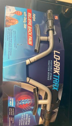 LO- BAKTRAX portable spinal traction device