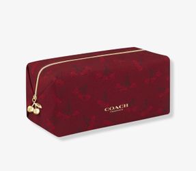 Coach Cherry Cosmetic Bag