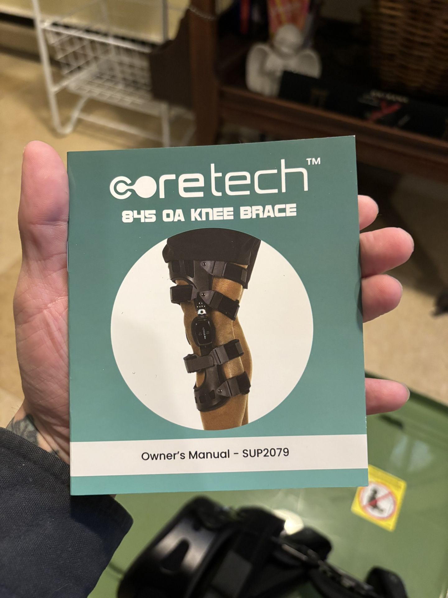 CoreTech 845 OA Knee Brace Left