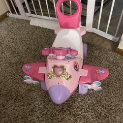 Princess Airplane Ride On For Toddler